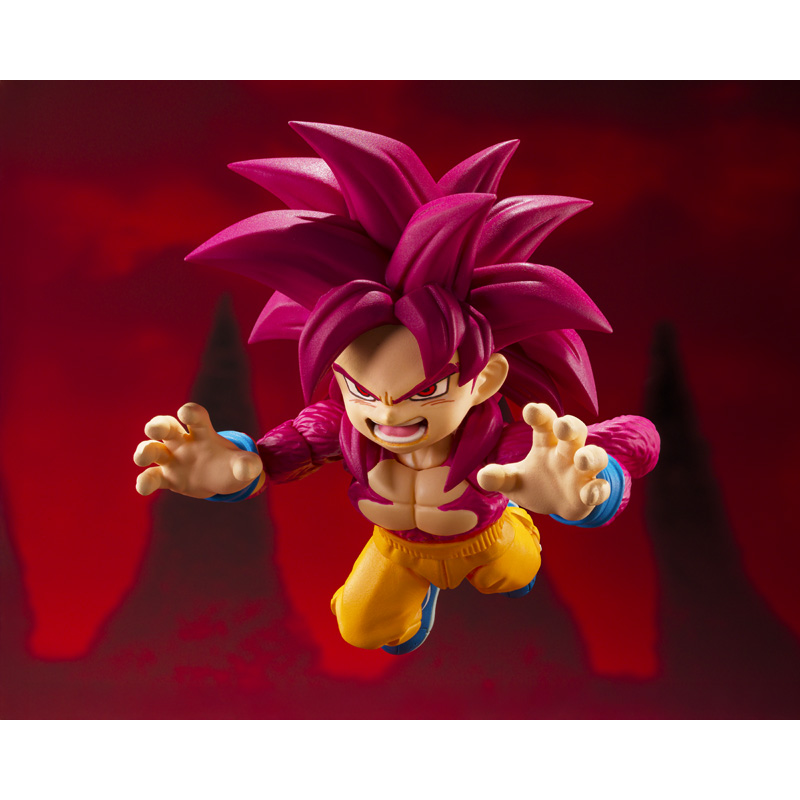SUPER SAIYAN 4 SON GOKU (MINI) -DAIMA- "DRAGON BALL -DAIMA-", TAMASHII NATIONS S.H.FIGUARTS (P-BANDAI EXCLUSIVE)