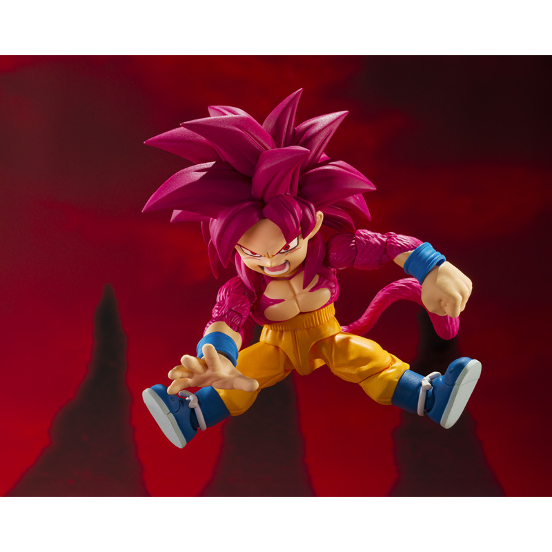SUPER SAIYAN 4 SON GOKU (MINI) -DAIMA- "DRAGON BALL -DAIMA-", TAMASHII NATIONS S.H.FIGUARTS (P-BANDAI EXCLUSIVE)