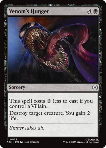 Venom's Hunger [Marvel's Spider-Man]
