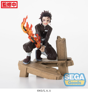 XROSS LINK ANIME "DEMON SLAYER: KIMETSU NO YAIBA" FIGURE "TANJIRO KAMADO" -SWORDSMITH VILLAGE ARC-