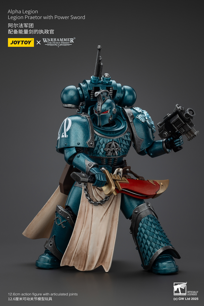 JOYTOY ALPHA LEGION LEGION PRAETOR WITH POWER SWORD