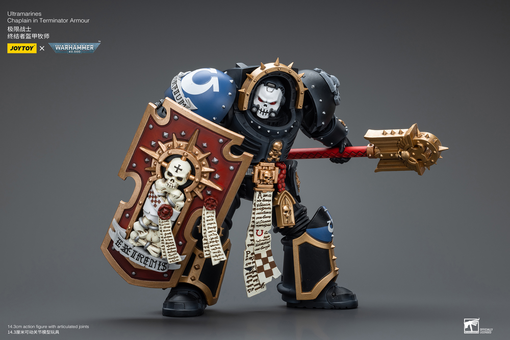 JOYTOY ULTRAMARINES CHAPLAIN IN TERMINATOR ARMOUR