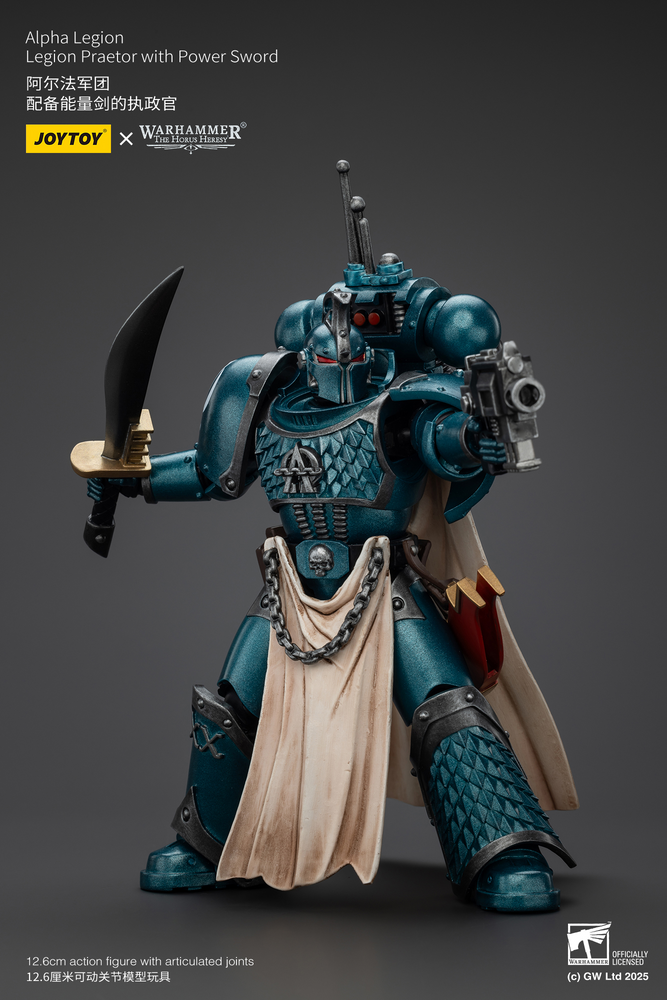 JOYTOY ALPHA LEGION LEGION PRAETOR WITH POWER SWORD