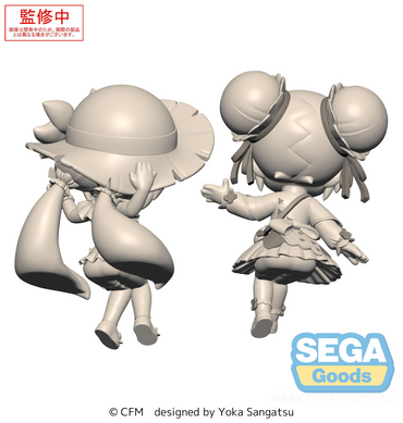 FUWA PETIT HATSUNE MIKU SERIES PERCHING MINI FIGURE HATSUNE MIKU VOL.2 (EX) [PACK OF: 1 CHINATOWN, 1 SWIMSUIT]
