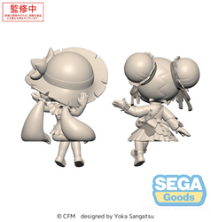 FUWA PETIT HATSUNE MIKU SERIES PERCHING MINI FIGURE HATSUNE MIKU VOL.2 (EX) [PACK OF: 1 CHINATOWN, 1 SWIMSUIT]