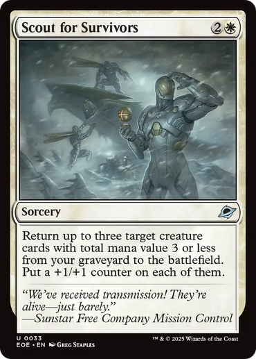 Scout for Survivors [Edge of Eternities]
