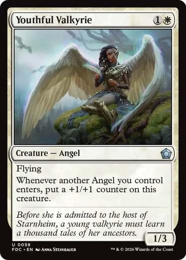 Youthful Valkyrie [Foundations Commander]