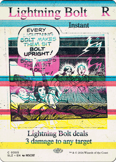 Lightning Bolt (0305) [Secret Lair x MSCHF: The Zeta Set]