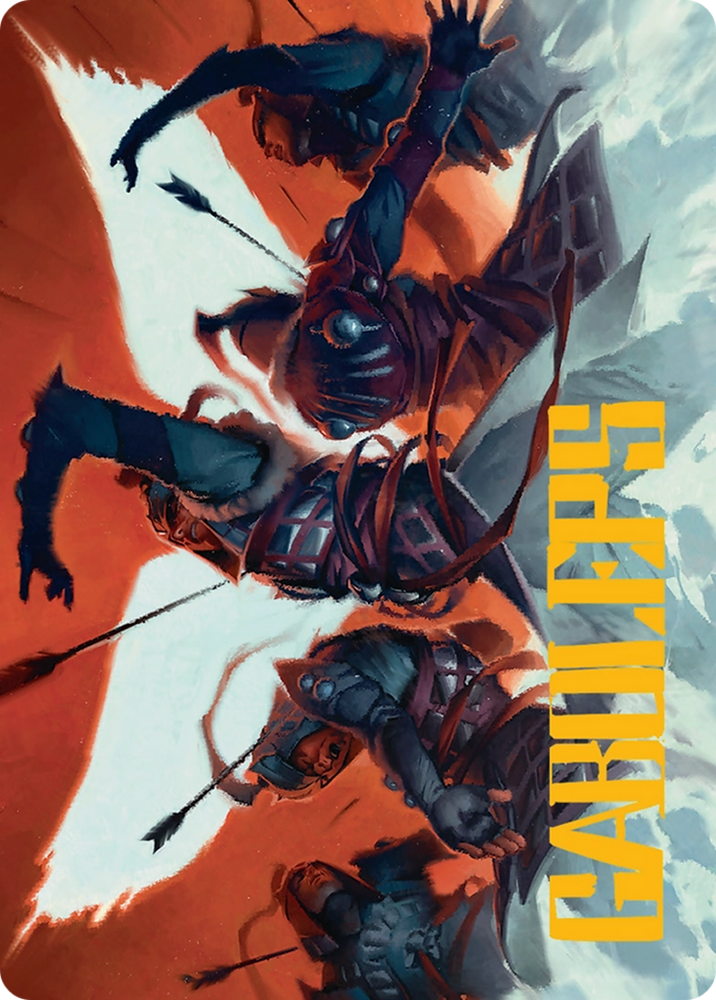 Desperate Measures Art Card (11/54) [Tarkir: Dragonstorm Art Series]