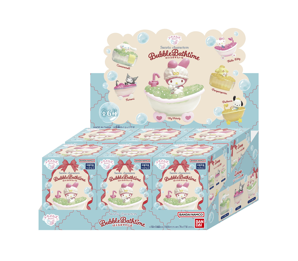 TOKIMELZ BOX! SANRIO BUBBLE BATH TIME "SANRIO"BANDAI LIFESTYLE TOKIMELZ BLIND BOX