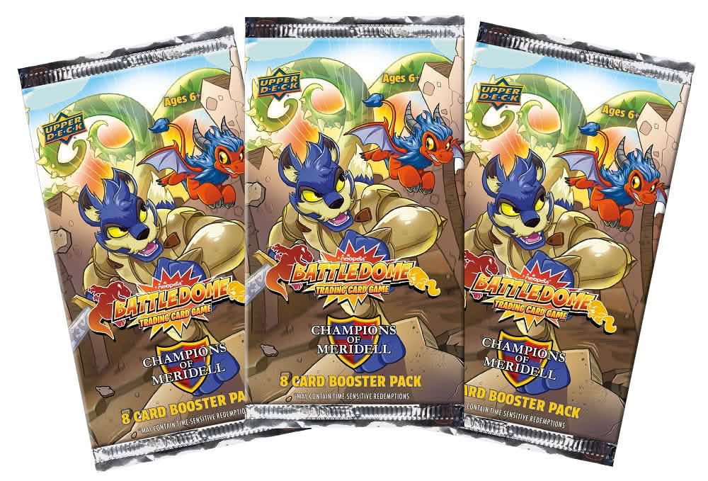 NEOPETS BATTLEDOME TCG CHAMPIONS OF MERIDELL BOOSTER PACK