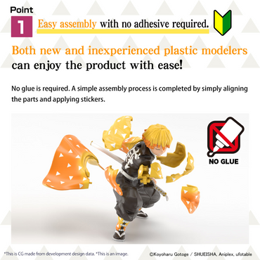 DEMON SLAYER MODEL KIT AGATSUMA ZENITSU