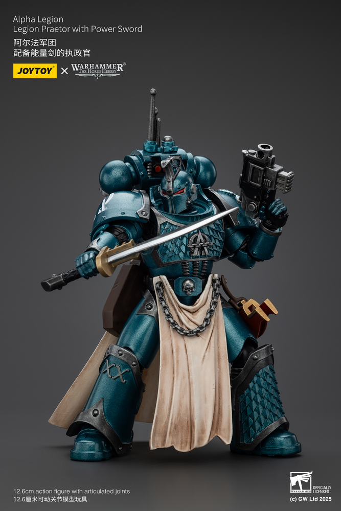 JOYTOY ALPHA LEGION LEGION PRAETOR WITH POWER SWORD