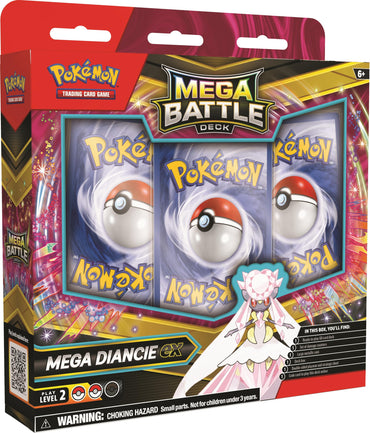 POKEMON MEGA BATTLE DECKS GENGAR EX/DIANCIE EX (LIMIT 1)
