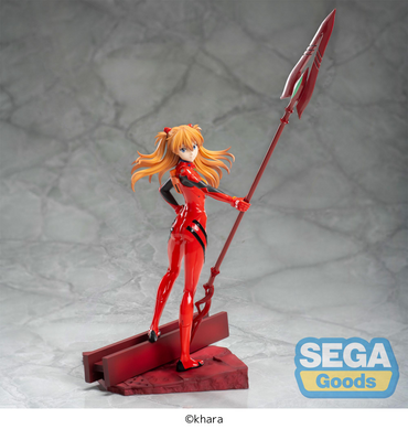 LUMINASTA EVANGELION: 3.0+1.0 THRICE UPON A TIME ASUKA SHIKINAMI LANGLEY X SPEAR OF CASSIUS