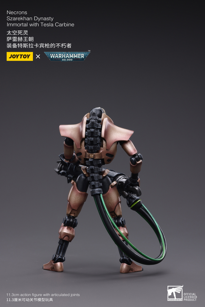 Necrons Szarekhan Dynasty lmmortal with Tesla Carbine [2PCS]