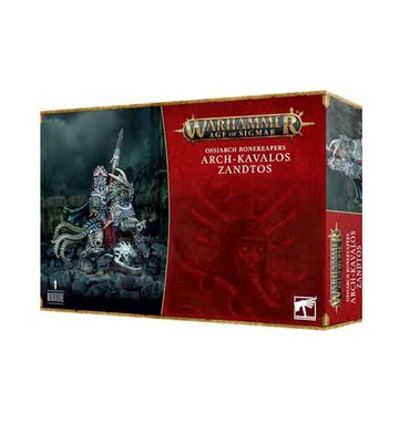 WARHAMMER: AGE OF SIGMAR: OSSIARCH BONEREAPERS: ARCH-KAVALOS ZANDTOS