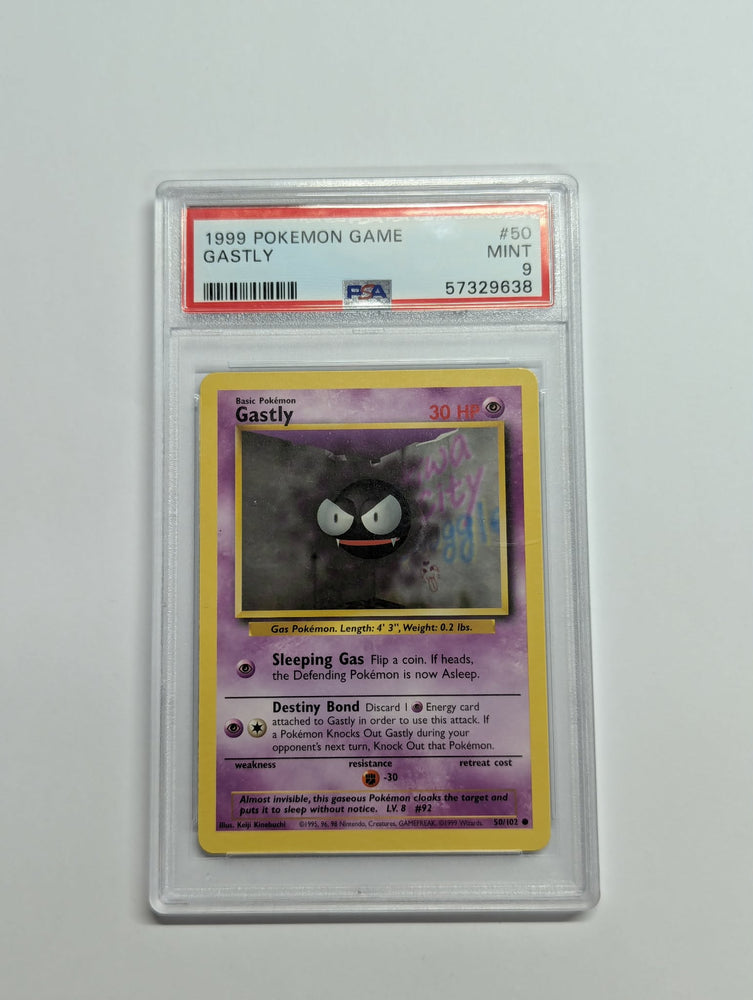 Gastly (50/102) [Base Set Unlimited] Graded PSA 9