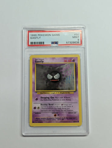 Gastly (50/102) [Base Set Unlimited] Graded PSA 9