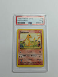 Charmander (46/102) [Base Set Unlimited] Graded PSA 9