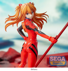 LUMINASTA EVANGELION: 3.0+1.0 THRICE UPON A TIME ASUKA SHIKINAMI LANGLEY X SPEAR OF CASSIUS
