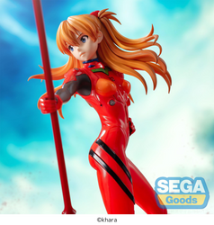 LUMINASTA EVANGELION: 3.0+1.0 THRICE UPON A TIME ASUKA SHIKINAMI LANGLEY X SPEAR OF CASSIUS