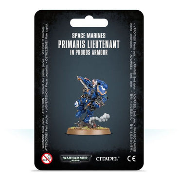 WARHAMMER 40,000 SPACE MARINES PRIMARIS LIEUTENANT IN REIVER ARMOUR