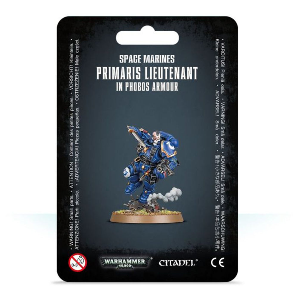 WARHAMMER 40,000 SPACE MARINES PRIMARIS LIEUTENANT IN REIVER ARMOUR