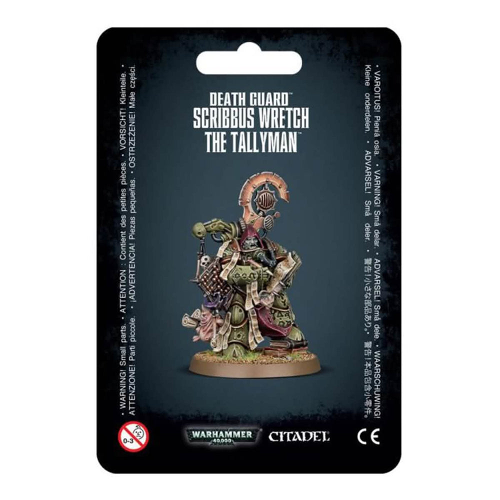WARHAMMER 40,000 DEATH GUARD: SCRIBBUS WRETCH THE TALLYMAN
