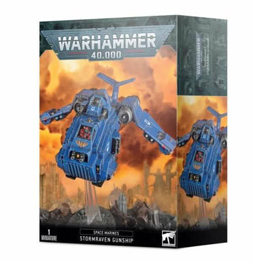WARHAMMER 40,000 SPACE MARINES STORMRAVEN GUNSHIP