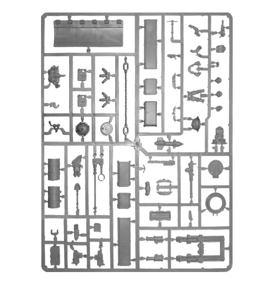 WARHAMMER 40,000: ASTRA MILITARUM: TANK ACCESSORIES