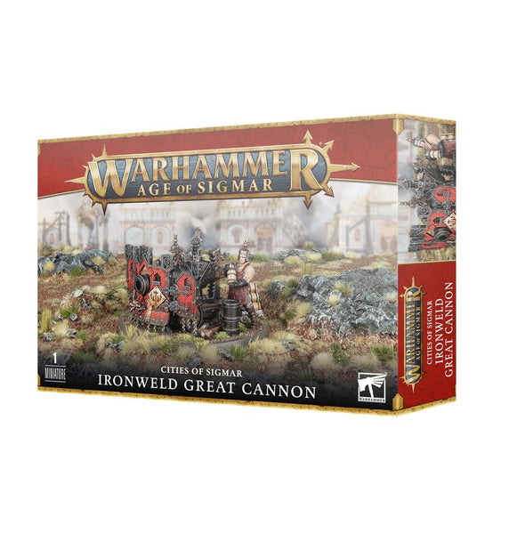 WARHAMMER: AGE OF SIGMAR CITIES OF SIGMAR: IRONWELD GREAT CANNON