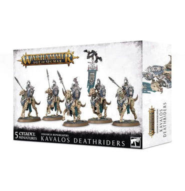 WARHAMMER: AGE OF SIGMAR OSSIARCH BONEREAPERS KAVALOS DEATHRIDERS