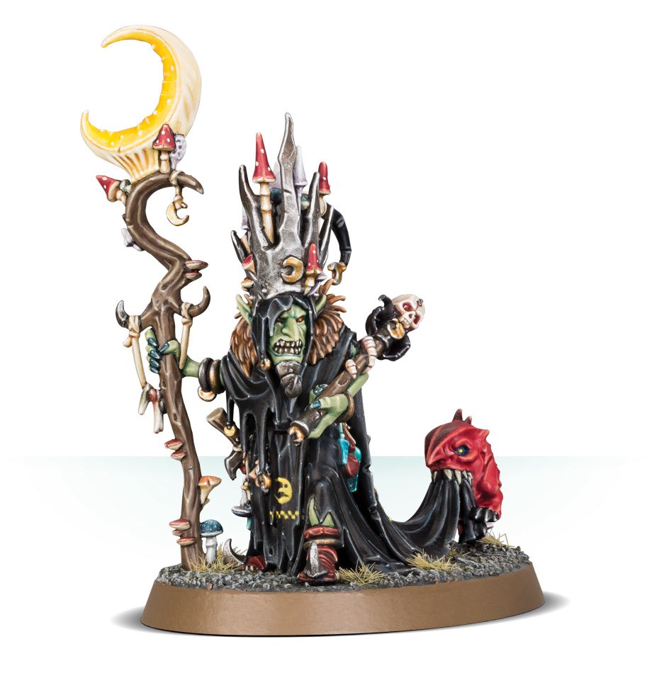 WARHAMMER: AGE OF SIGMAR: GLOOMSPITE GITZ: SKRAGROTT THE LOONKING