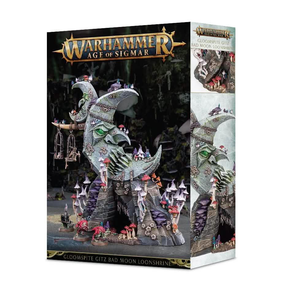 WARHAMMER: AGE OF SIGMAR GLOOMSPITE GITZ BAD MOON LOONSHRINE
