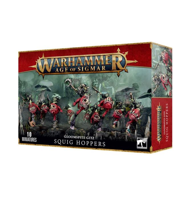 WARHAMMER: AGE OF SIGMAR: GLOOMSPITE GITZ: SQUIG HOPPERS