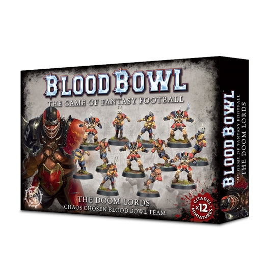 BLOOD BOWL THE DOOM LORDS / CHAOS CHOSEN TEAM