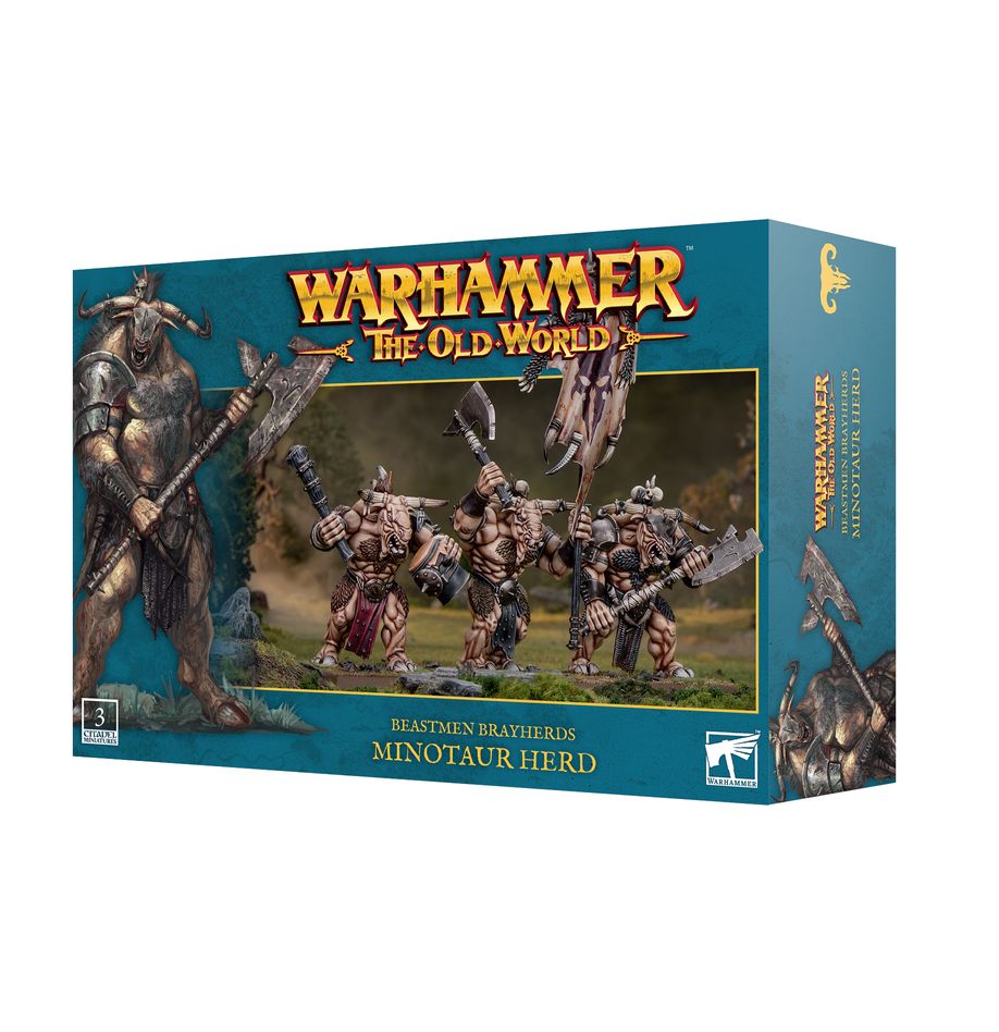 WARHAMMER: THE OLD WORLD MINOTAUR HERD