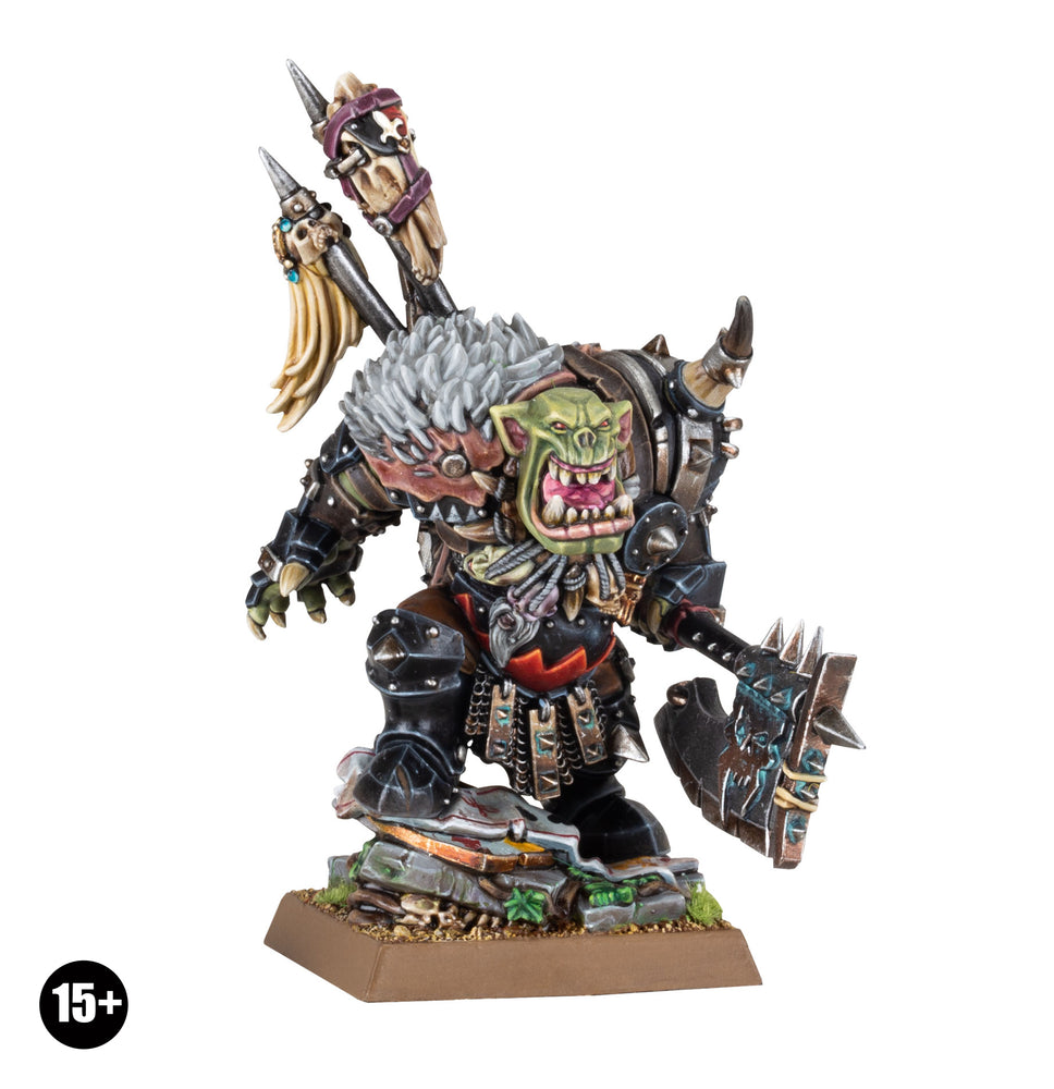 WARHAMMER: THE OLD WORLD BLACK ORC BIGBOSS