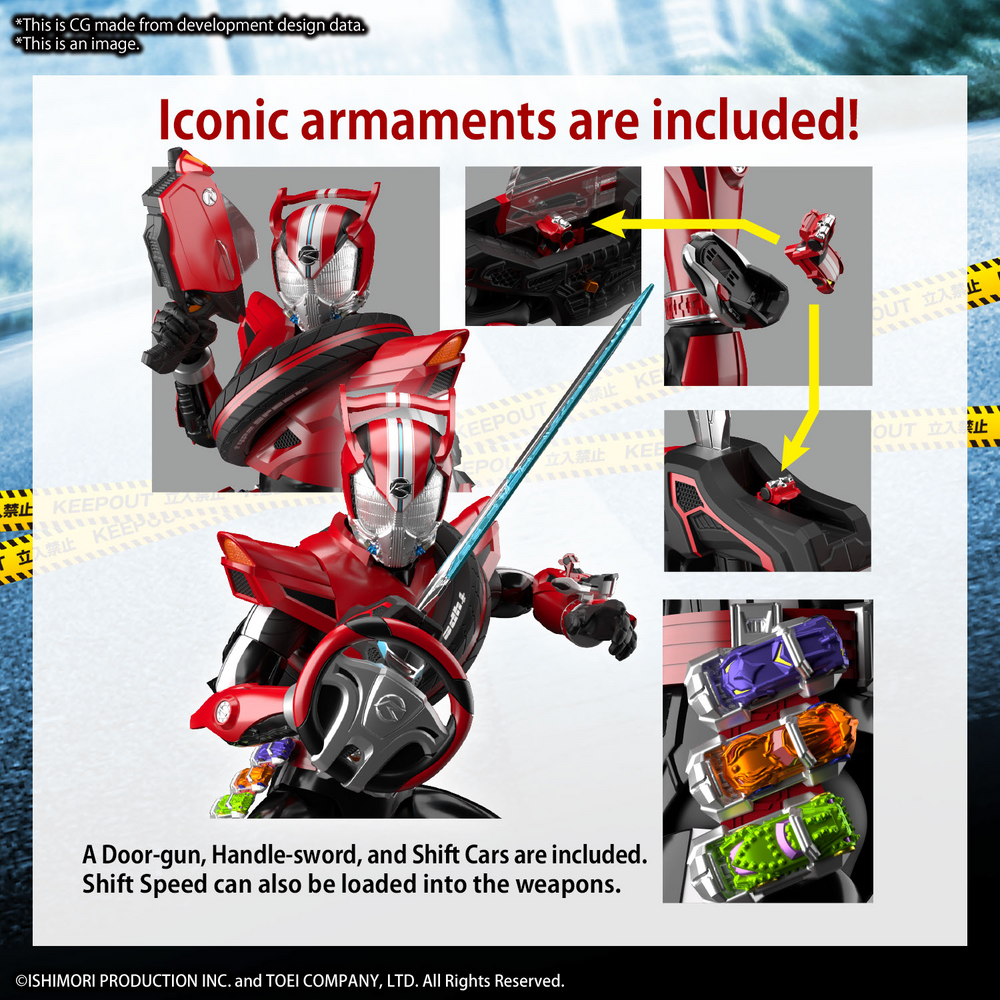FIGURE-RISE STANDARD KAMEN RIDER DRIVE TYPE SPEED