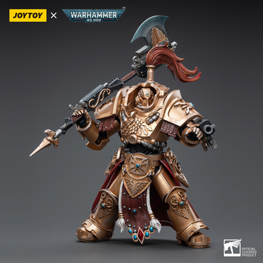 JOYTOY ADEPTUS CUSTODES ALLARUS CUSTODIAN WITH CASTELLAN AXE