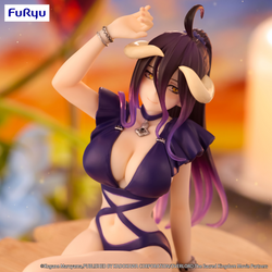 OVERLORD NOODLE STOPPER FIGURE -ALBEDO SWIMSUIT DARK PURPLE COLOR VER.-