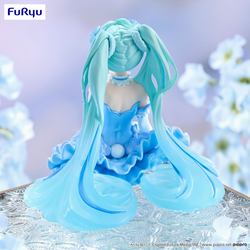 Hatsune Miku Noodle Stopper Figure -Flower Fairy Nemophila Pail Blue Color ver.-