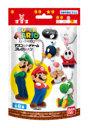 SUPER MARIO BROS. MASCOT CHARM COLLECTION "SUPER MARIO BROS.", BANDAI SHOKUGAN (BOX)