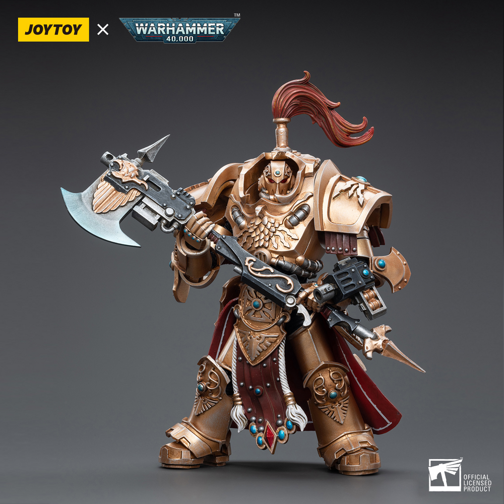 JOYTOY ADEPTUS CUSTODES ALLARUS CUSTODIAN WITH CASTELLAN AXE