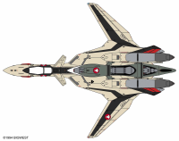 HASEGAWA 1/72 YF-19 w/FAST PACK & FOLD BOOSTER