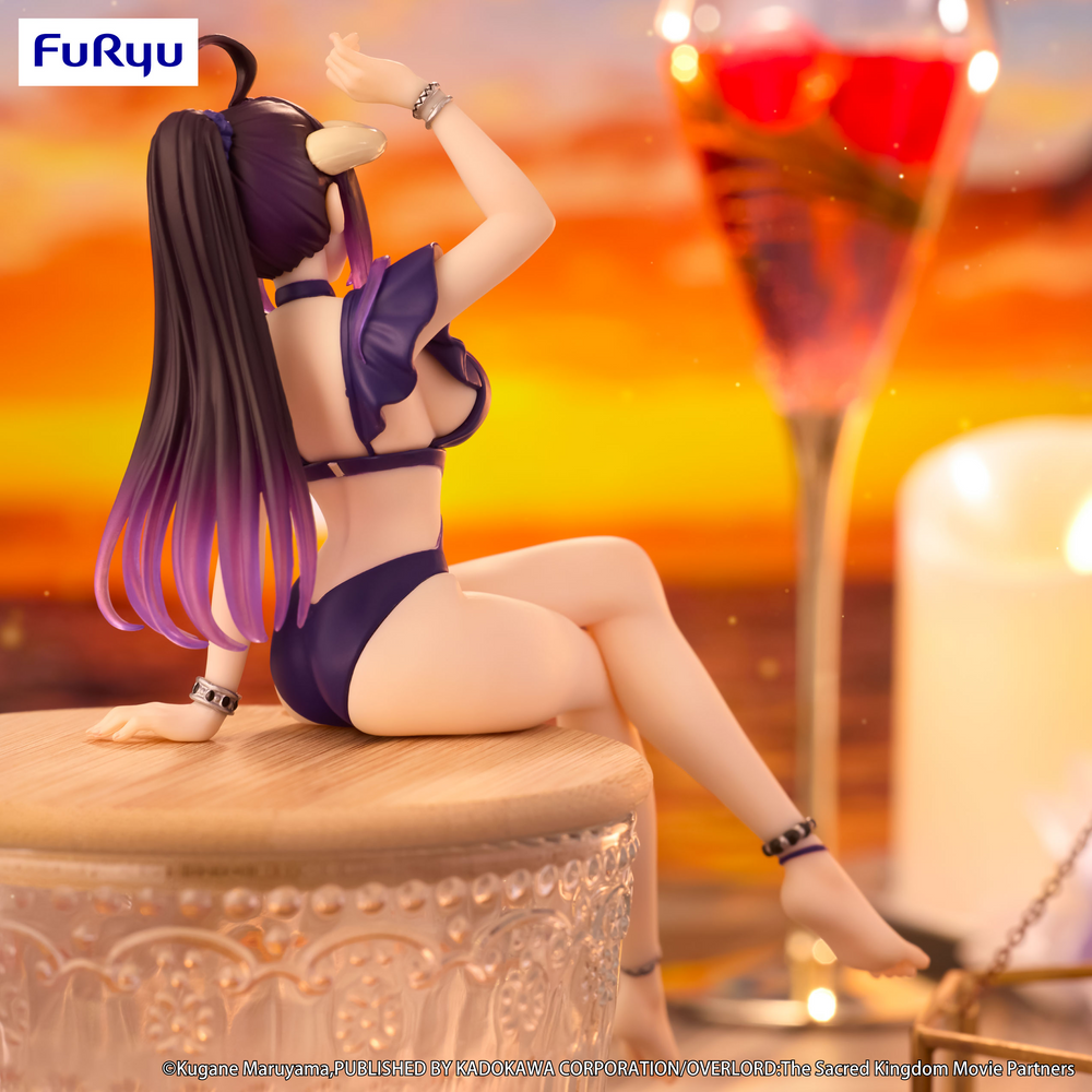 OVERLORD NOODLE STOPPER FIGURE -ALBEDO SWIMSUIT DARK PURPLE COLOR VER.-
