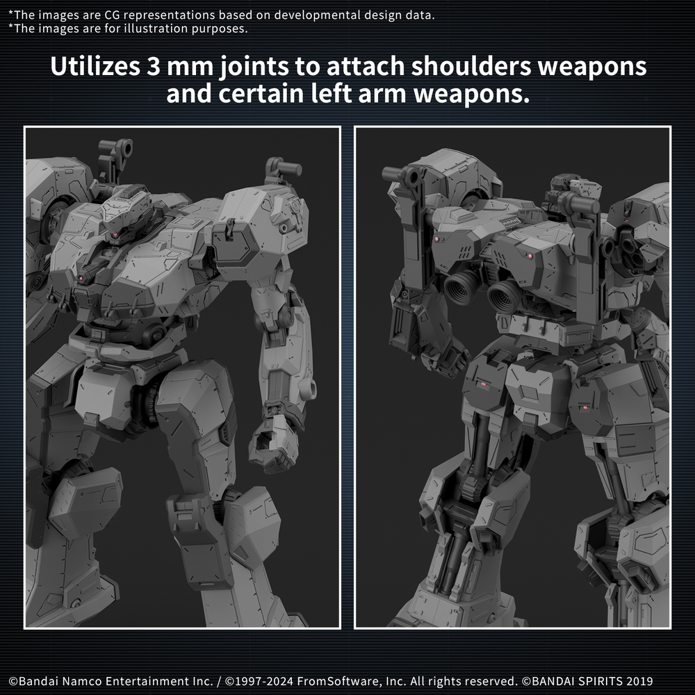 30MM ARMORED CORE VI FIRES OF RUBICON BALAM INDUSTRIES BD-011 MELANDER