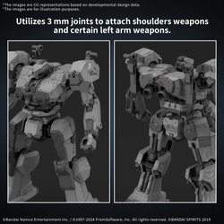 30MM ARMORED CORE VI FIRES OF RUBICON BALAM INDUSTRIES BD-011 MELANDER
