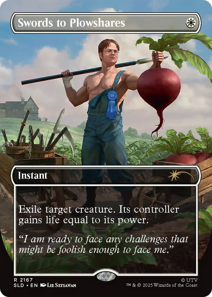 Swords to Plowshares (2167) [Secret Lair Drop Series]